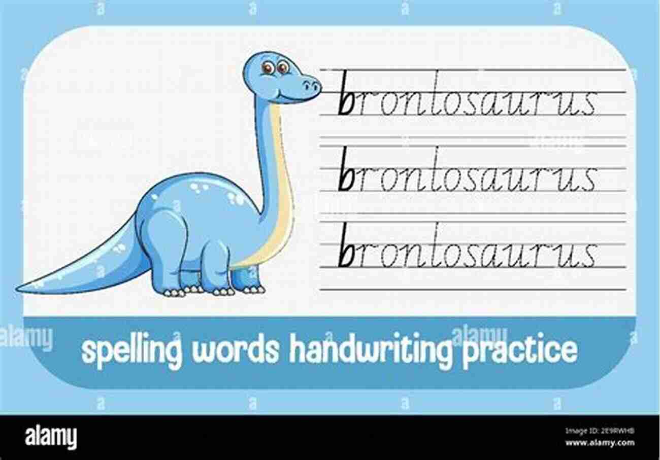 A Cute Dinosaur Illustrating The Spelling Of A Word ABC And Me: Dinosaur Book: Alphabet Dinosaurs ABC S And Dinosaurs For Kids Learn About Dinosaurs For Children Parents Teach Kids And Children