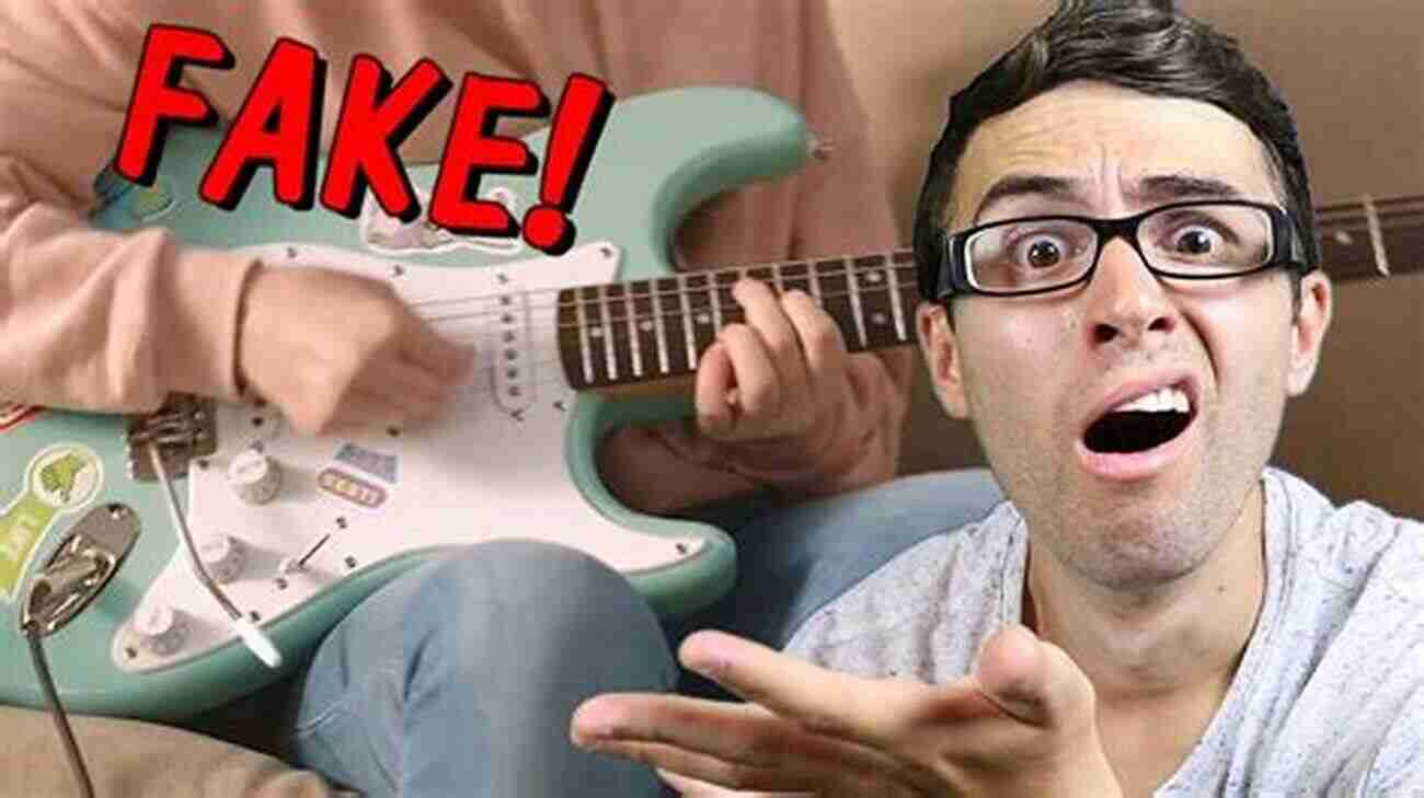 A Person Playing A Fake Guitar The Easy Fake (INSTRUMENTS EN)