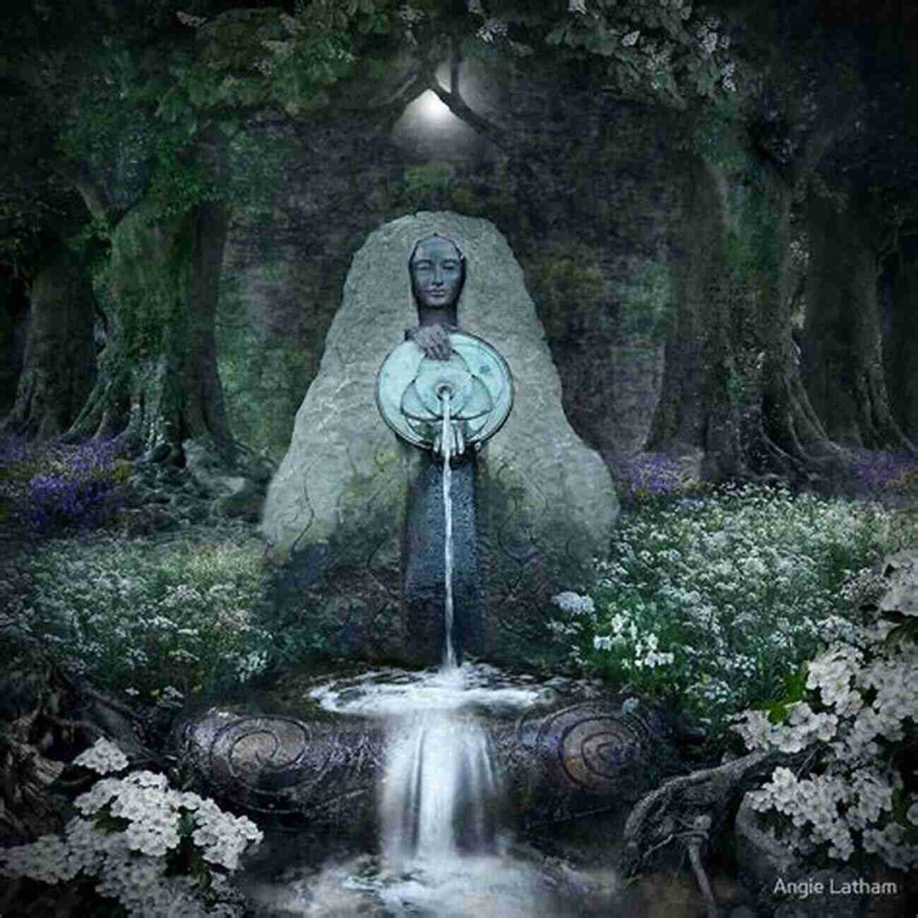 A Spiritual Ritual Taking Place At The Sacred Well Water From The Sacred Well: Further Explorations In The Folklore And Mythology Of Sacred Waters