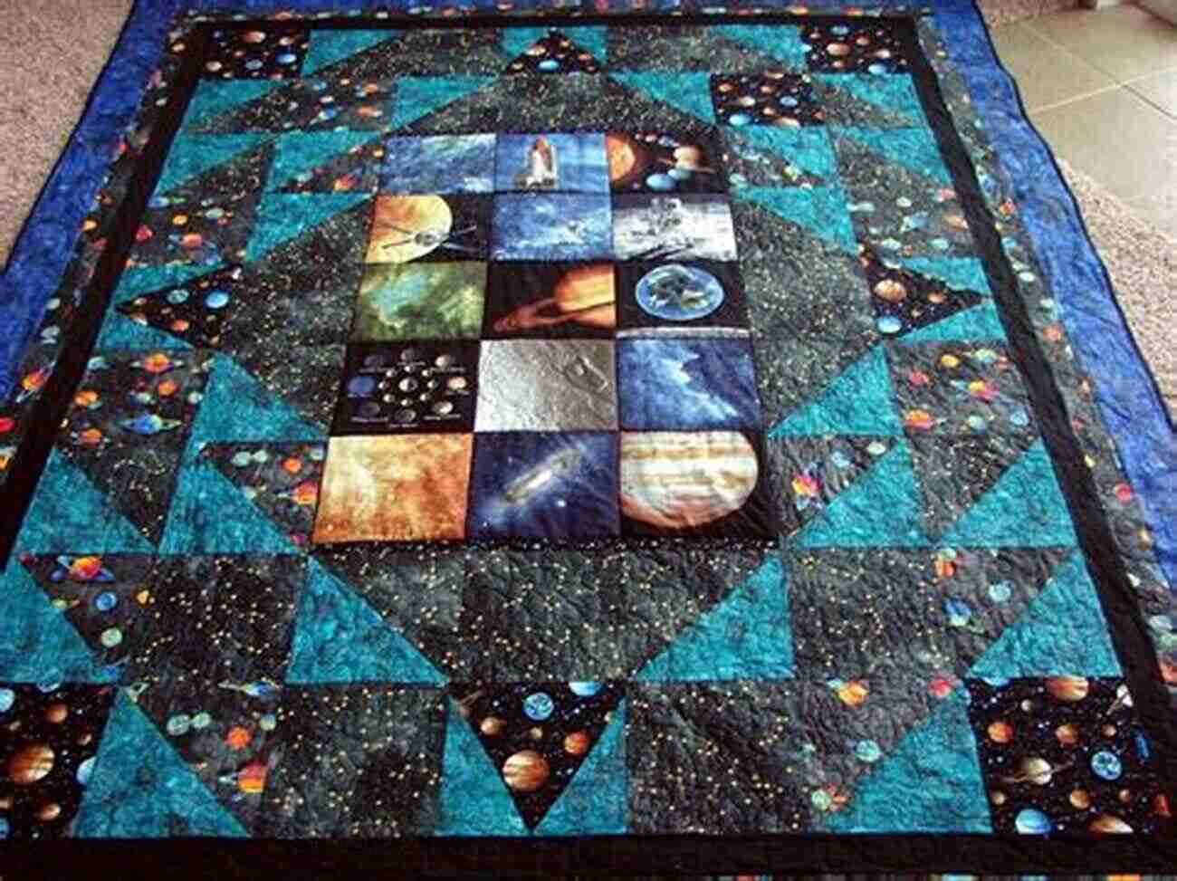 A Theme Based Baby Quilt Featuring Outer Space Designs Quilt Essentials Baby Quilts With Sweet Appeal: 5 Quick Baby Quilts For Boys Girls