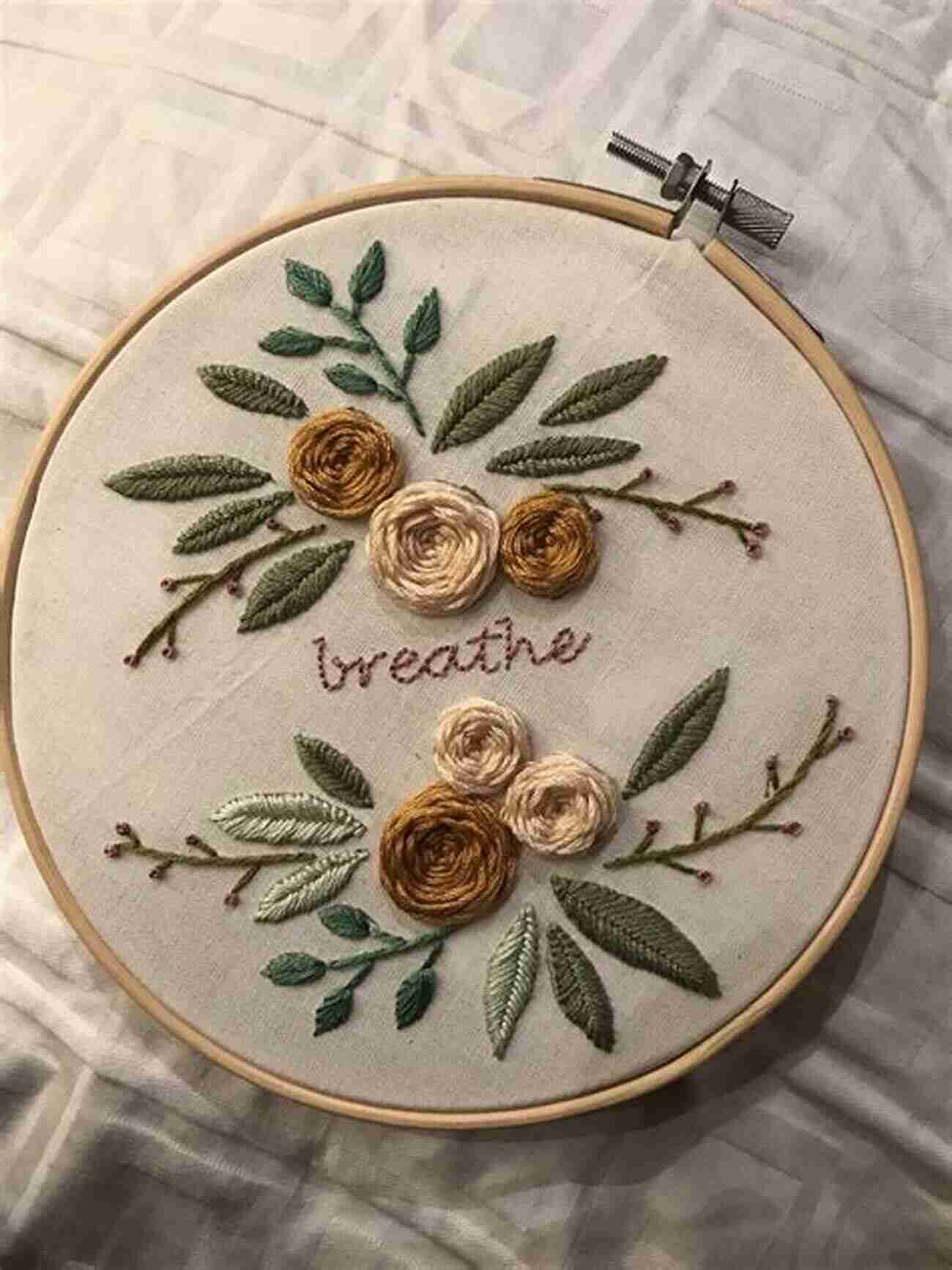 April Kihlstrom Showcasing Her Embroidery Craft Moves Breathe Life Into Fabric With Delicate Stitches Craft Moves April Kihlstrom