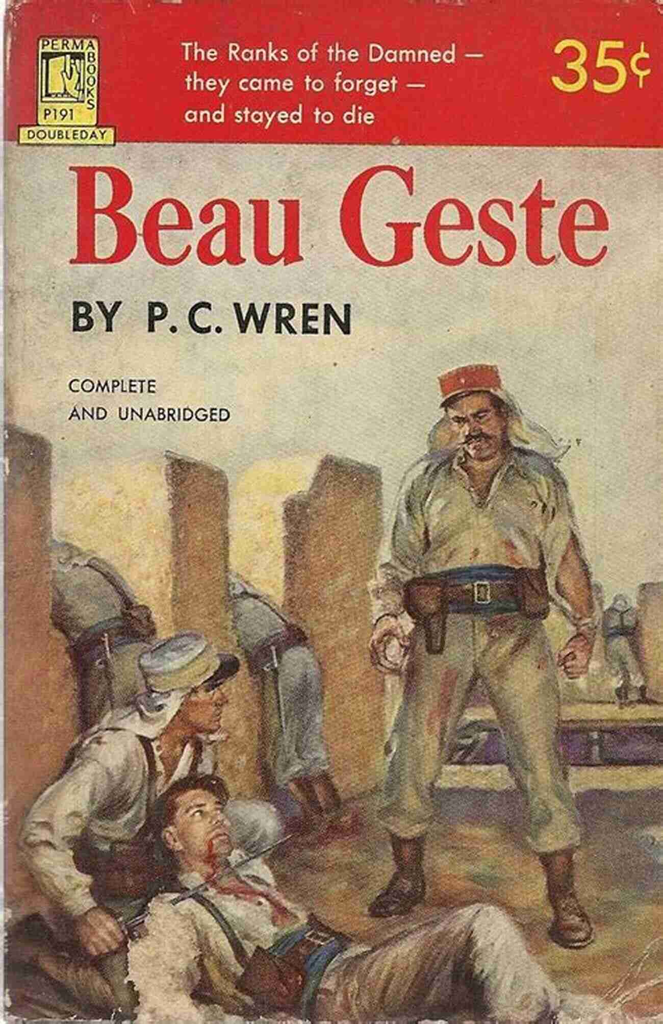 Beau Geste Book Cover Beau Geste Percival Christopher Wren