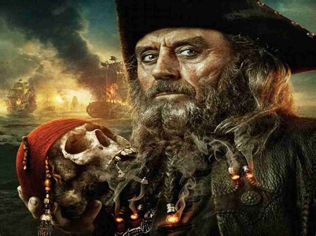 Blackbeard The Pirate A Fearsome Captain With A Smoldering Beard, Known For His Ruthlessness Outlaws Of The Atlantic: Sailors Pirates And Motley Crews In The Age Of Sail