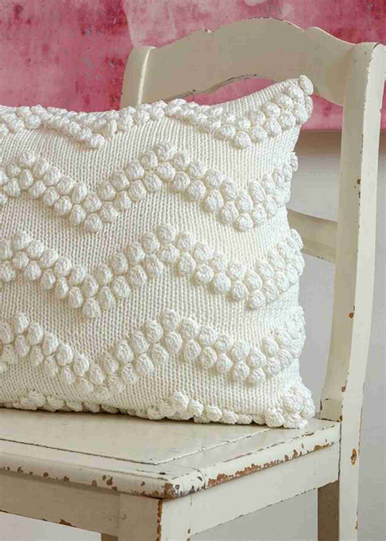 Chevron Stitch Pattern Cozy Pillows: 10 Creative Pattern Stitches To Add Warmth Texture And Style To Your Home (Knit)