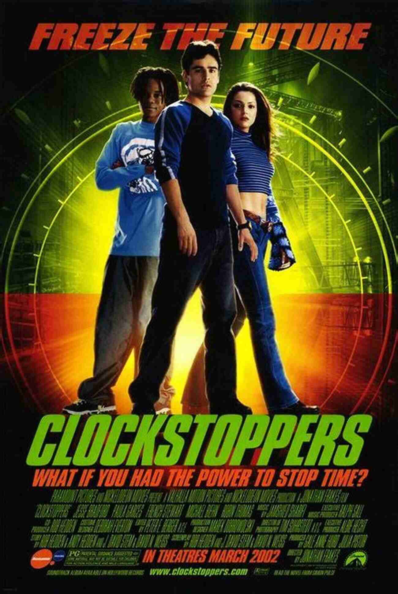 Clockstoppers Movie Poster Clockstoppers Rob Hedden