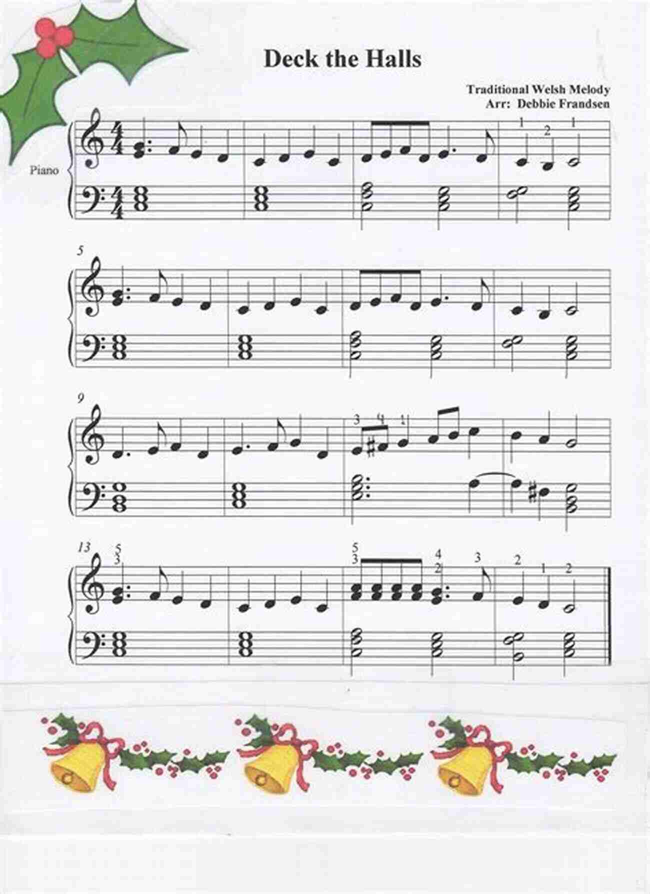 Deck The Halls Easy Christmas Sheet Music For Beginners 20 Christmas Carols For Solo Clarinet 2: Easy Christmas Sheet Music For Beginners