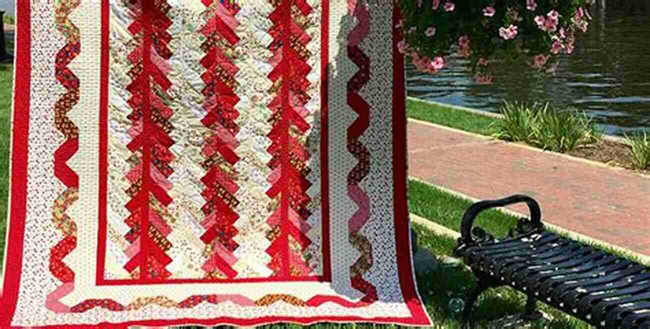 Elegant French Braid Quilt Adorned With Floral Themed Fabric Strips French Braid Transformation: 12 Spectacular Strip Pieced Quilts