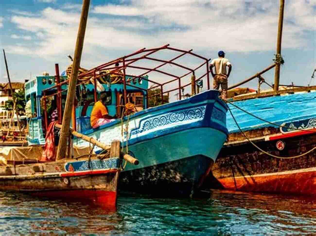 Enjoying A Boat Ride On The Turquoise Waters Of The Kenyan Coast MEMOIRS OF A TOUR GUIDE KENYA