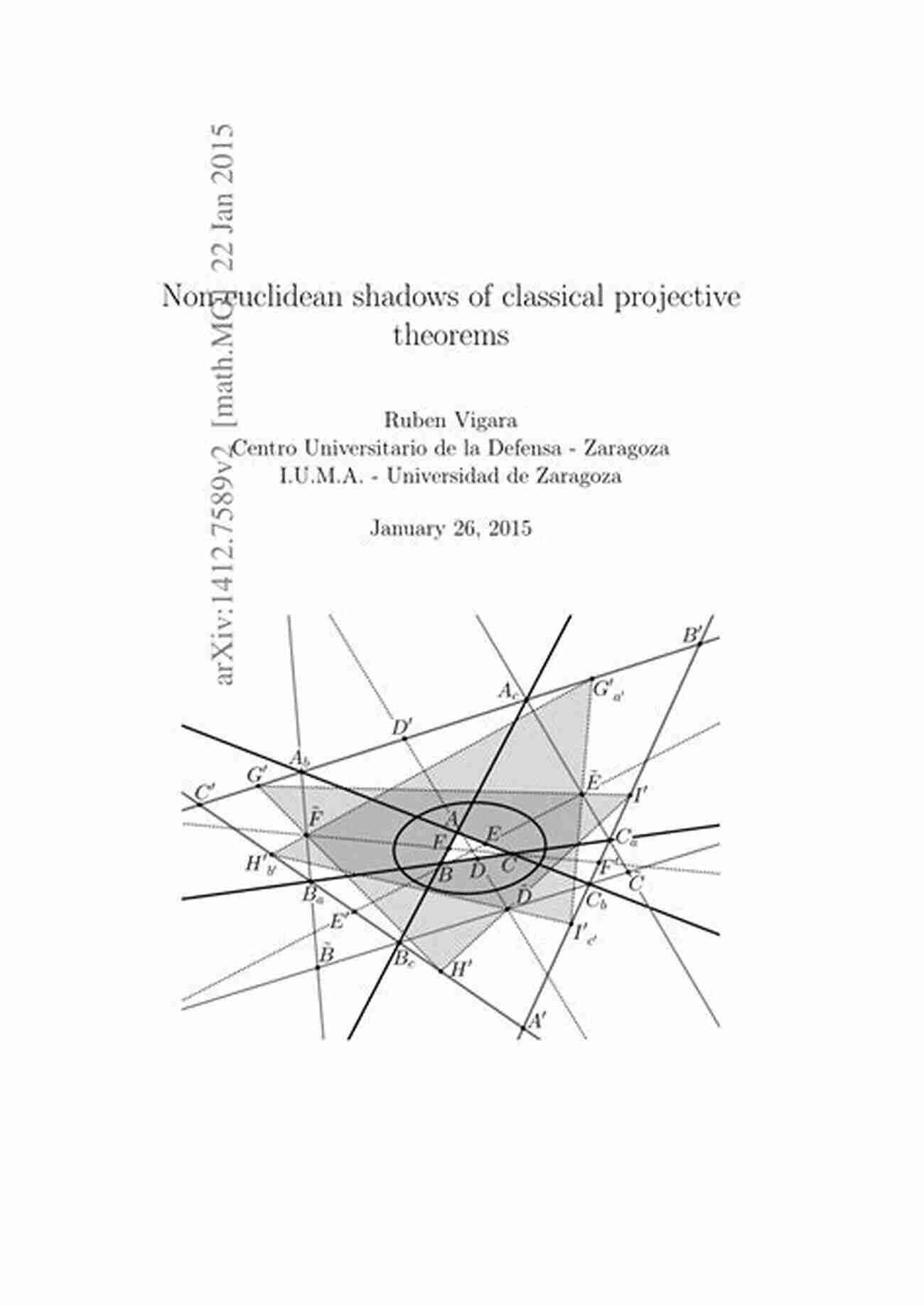 Euclidean Geometry Classical Geometry: Euclidean Transformational Inversive And Projective