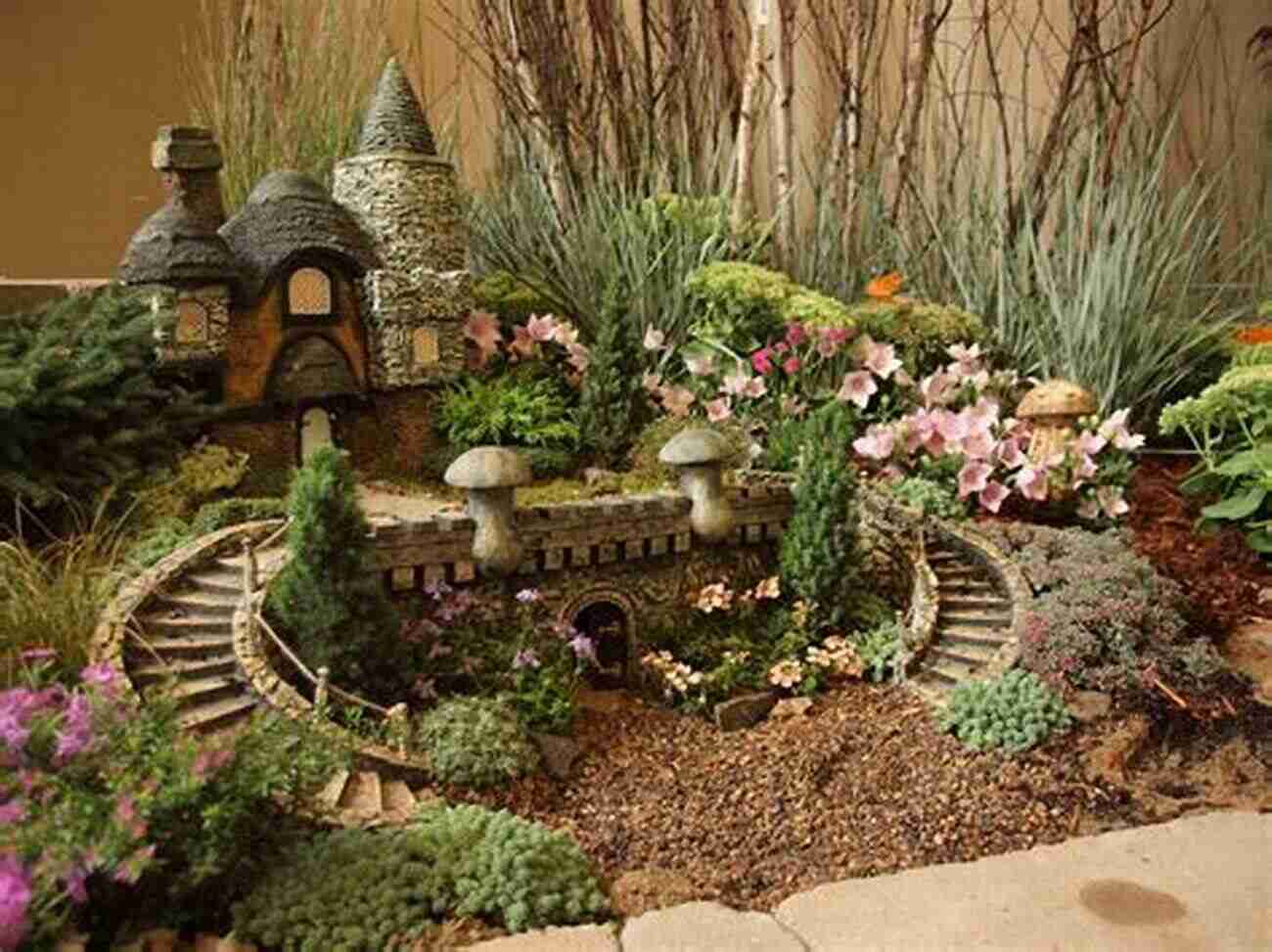 Fairy Garden With Colorful Flowers And Miniature Houses The Mythology Of Fairies: The Tales And Legends Of Fairies From All Over The World