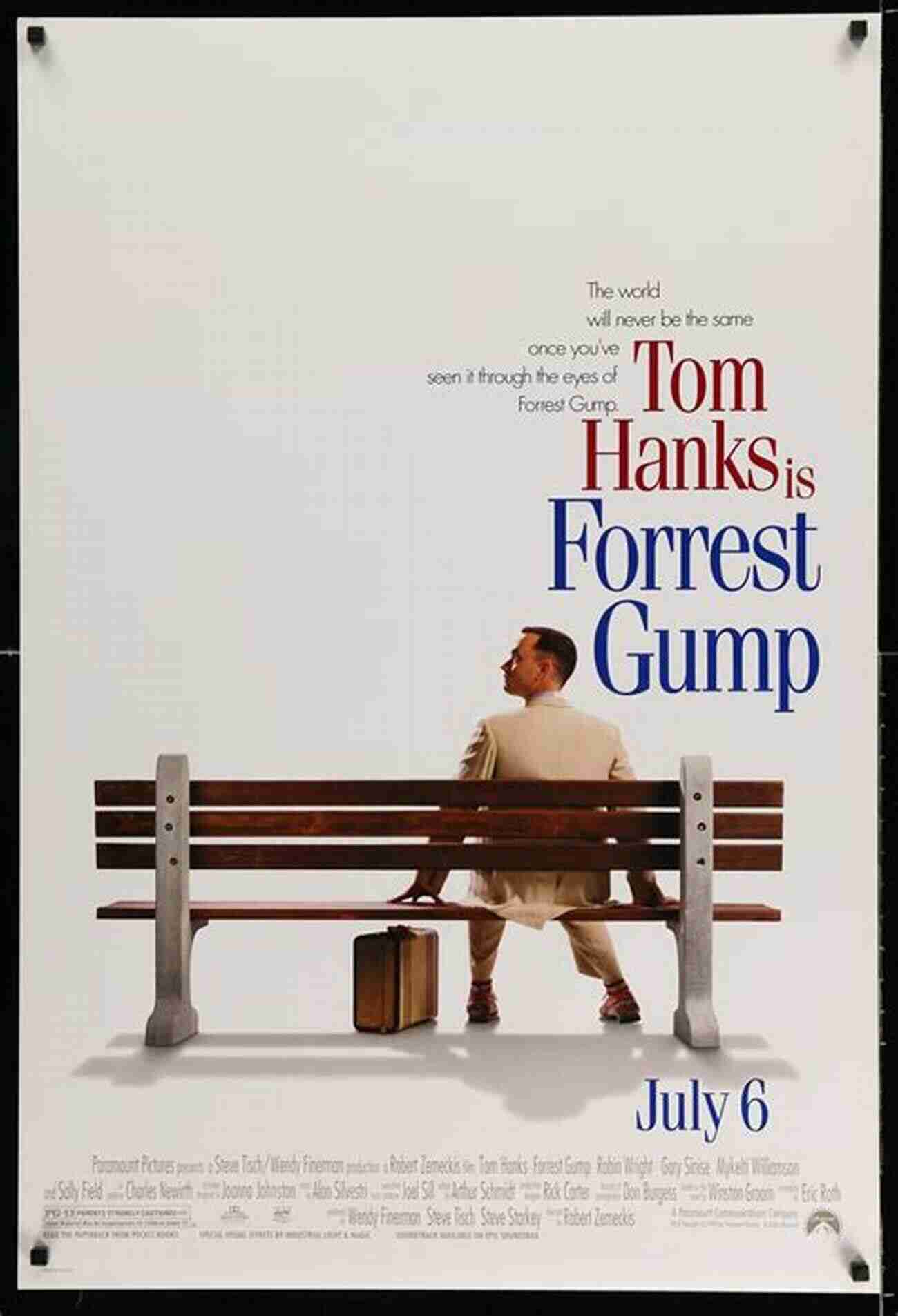 Forrest Gump Movie Poster Empowered By The Devil Winston Groom