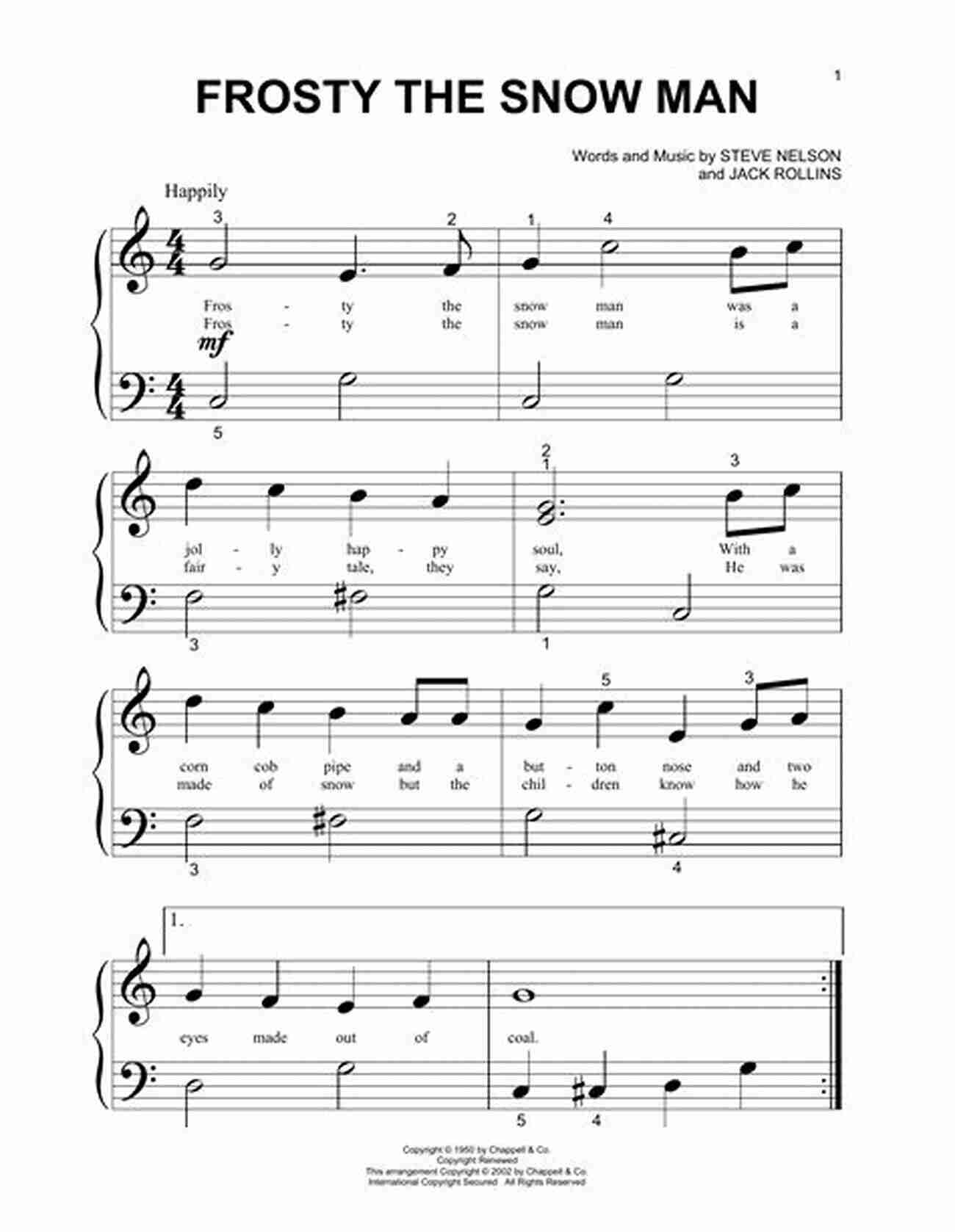 Frosty The Snowman Easy Christmas Sheet Music For Beginners 20 Christmas Carols For Solo Clarinet 2: Easy Christmas Sheet Music For Beginners