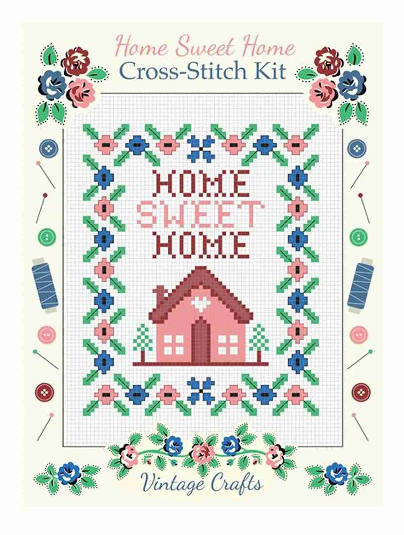 Home Sweet Home Cross Stitch Pattern Home Sweet Home 4 Cross Stitch Pattern