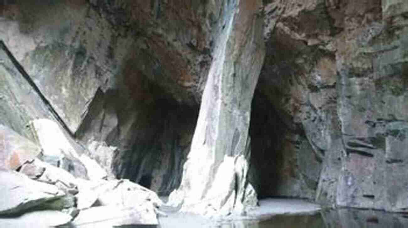 Illuminated Interior Of Cathedral Cave Hodge Close Cathedral Cave Hodge Close (Little Langdale) (Rambling Through Lakeland Landscapes 4)