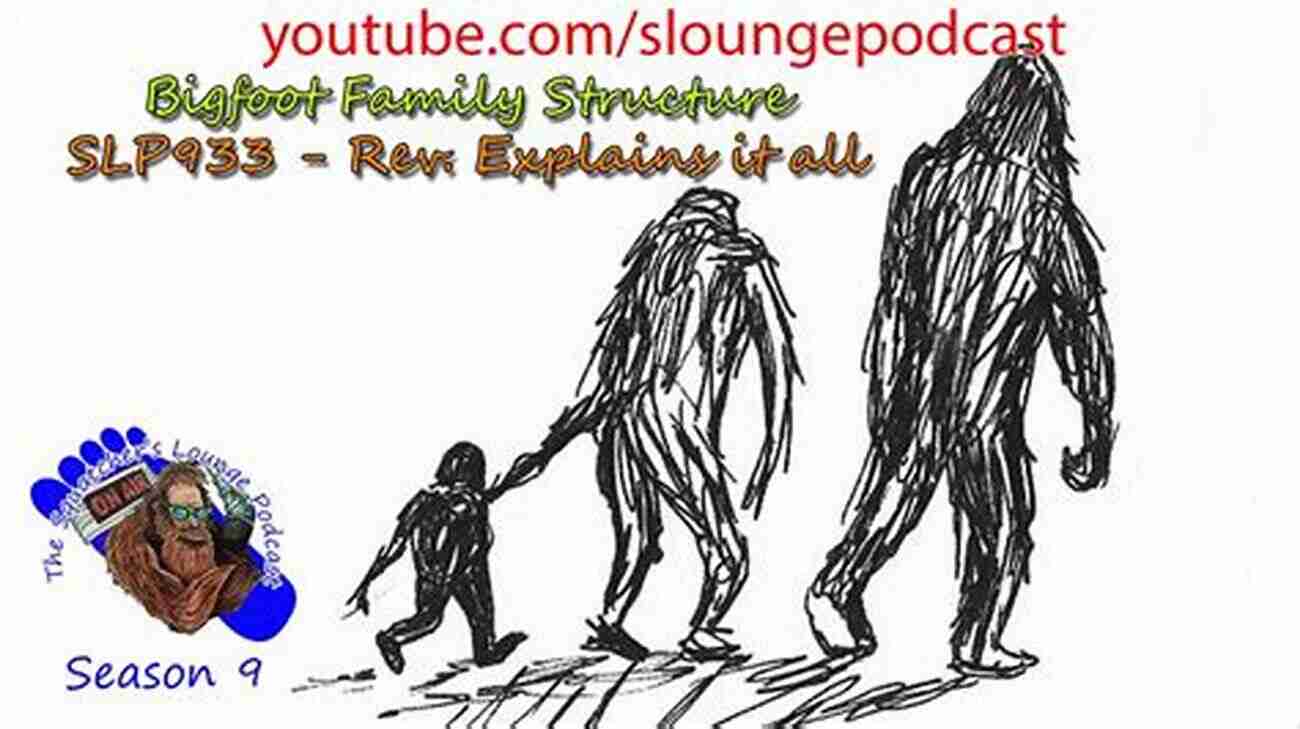 Illustration Of A Bigfoot Family In Their Natural Habitat Bigfoot Behavior I: The Anecdotal Evidence