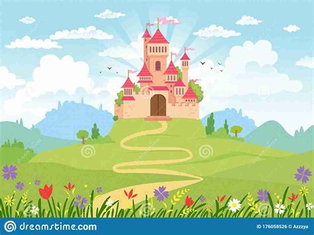 Illustration Of A Fairy Tale Castle Amidst Lush Green Fields The Mythology Of Fairies: The Tales And Legends Of Fairies From All Over The World