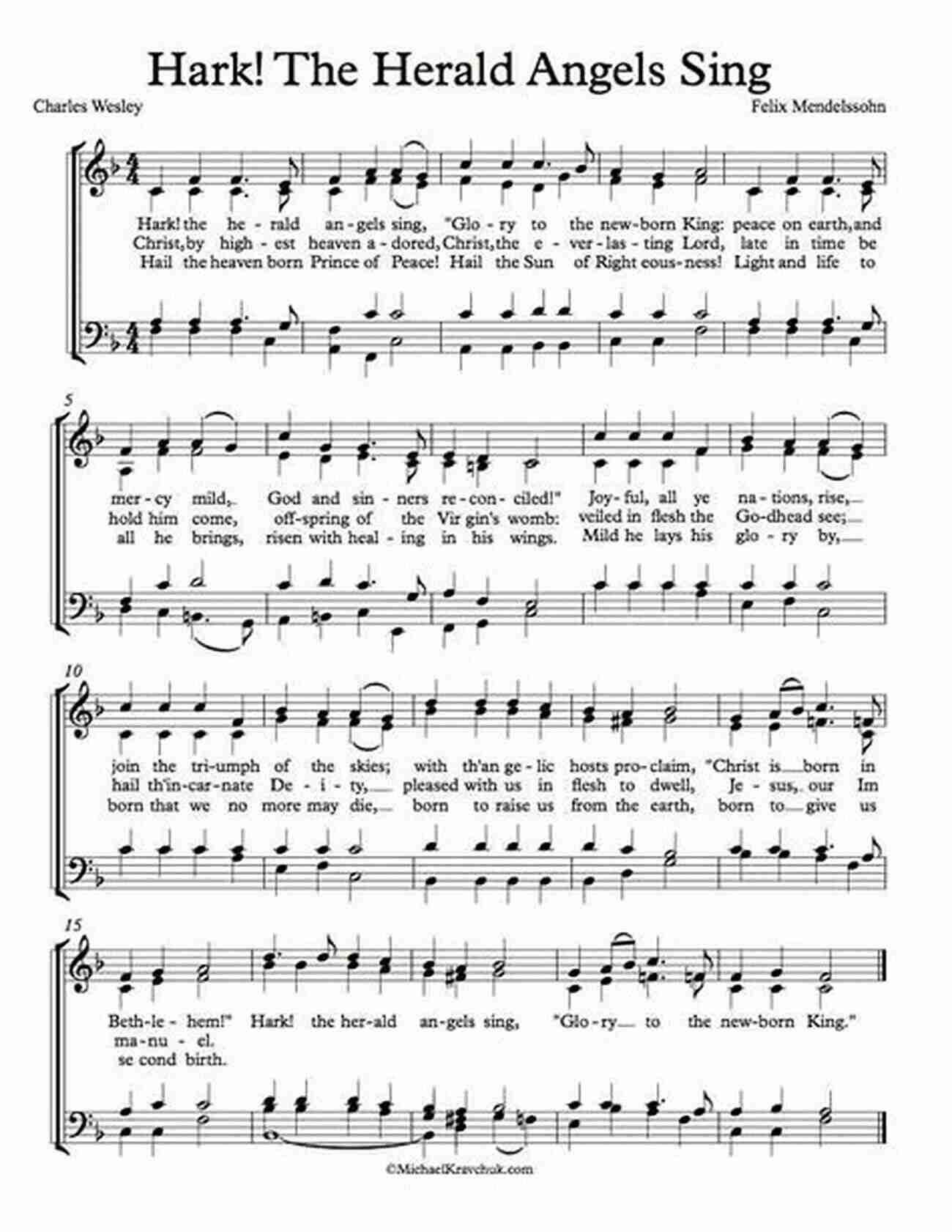 Image Of Hark! The Herald Angels Sing Sheet Music 20 Christmas Carols For Solo Trumpet 1: Easy Christmas Sheet Music For Beginners