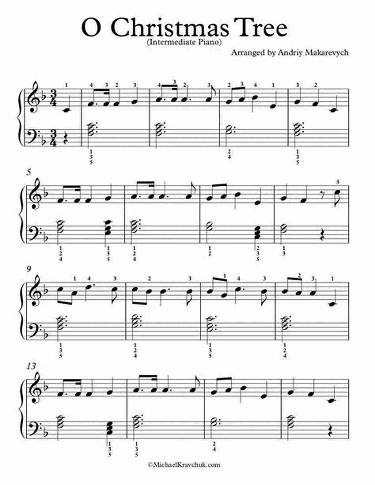 Image Of O Christmas Tree Sheet Music 20 Christmas Carols For Solo Trumpet 1: Easy Christmas Sheet Music For Beginners