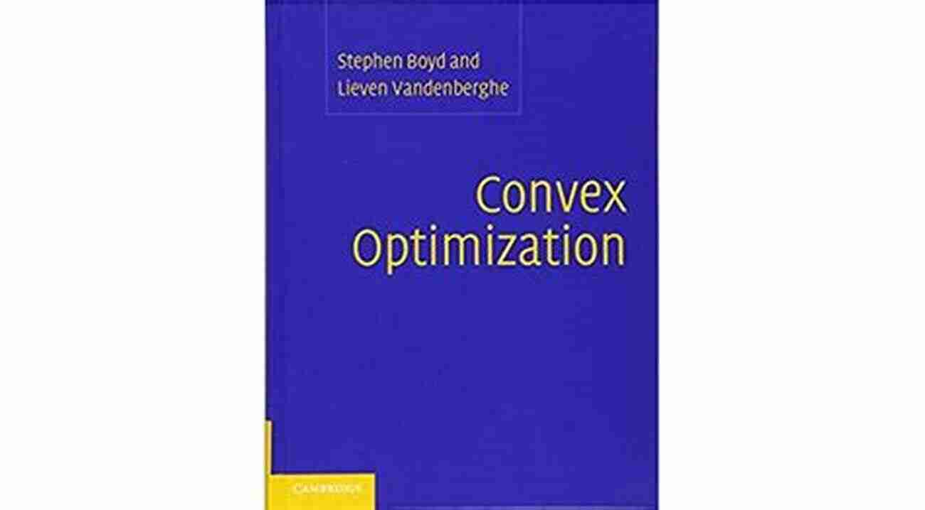 Image Of The Book Cover For Convex Optimization Optimization (Springer Texts In Statistics)