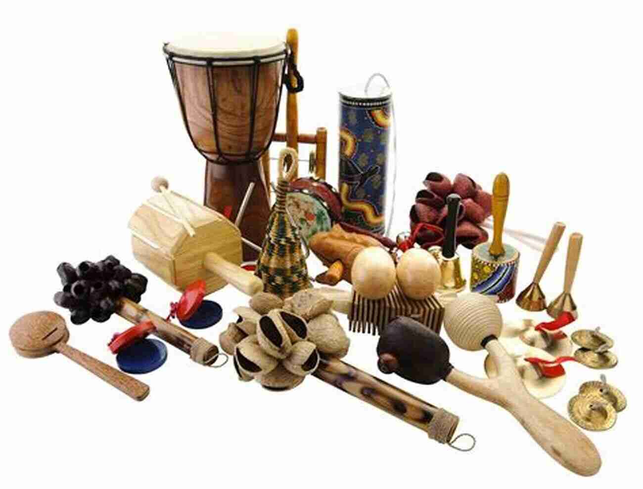 Instruments From Various Cultures Playing In Harmony Cultural Sustainabilities: Music Media Language Advocacy