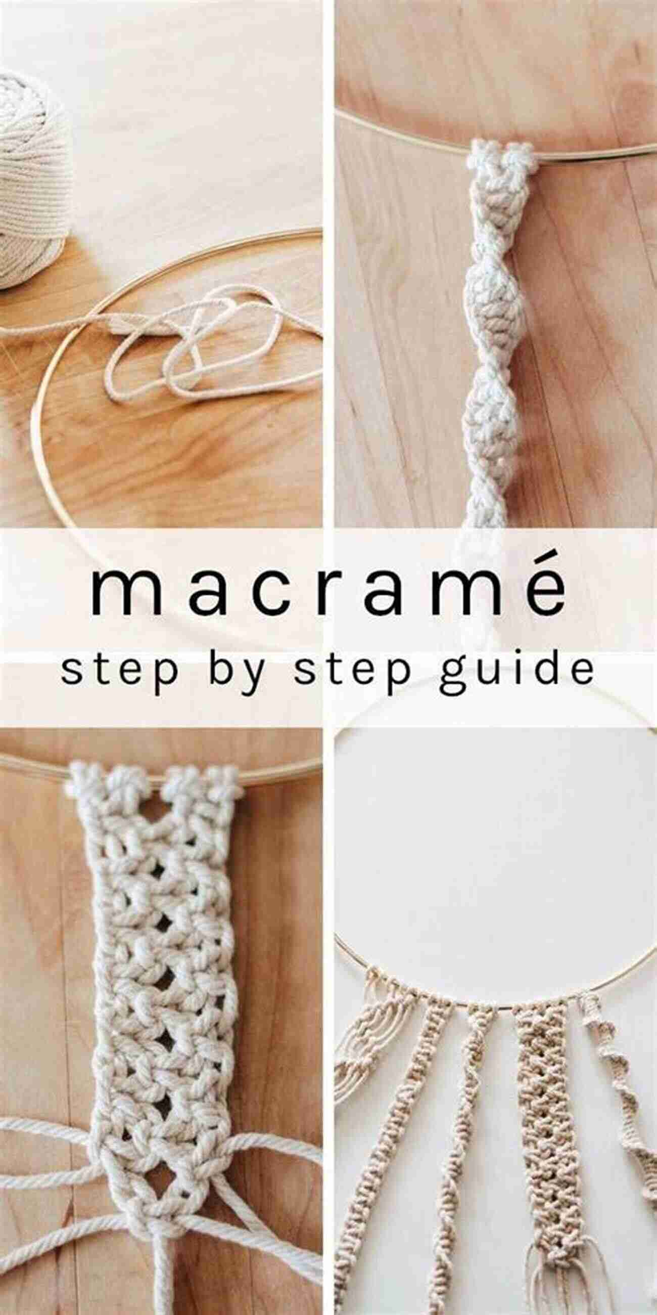 Learn How To Make Basic Macrame With Our Detailed Step By Step Guide Macrame: Learn How To Make Basic Macrame With Step By Step Guide: Macrame Guide