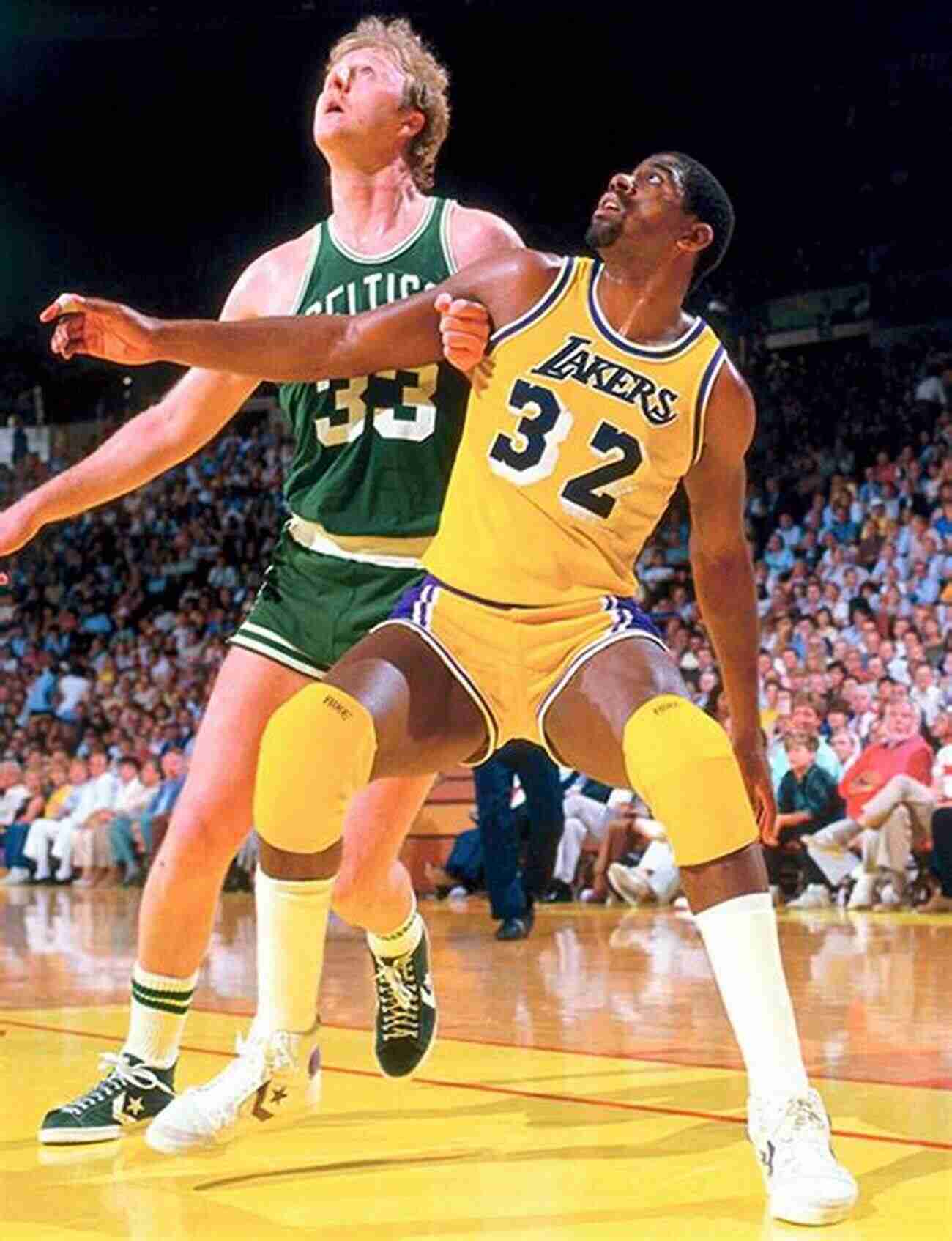 Magic Johnson And Larry Bird During Their Hall Of Fame Induction When The Game Was Ours