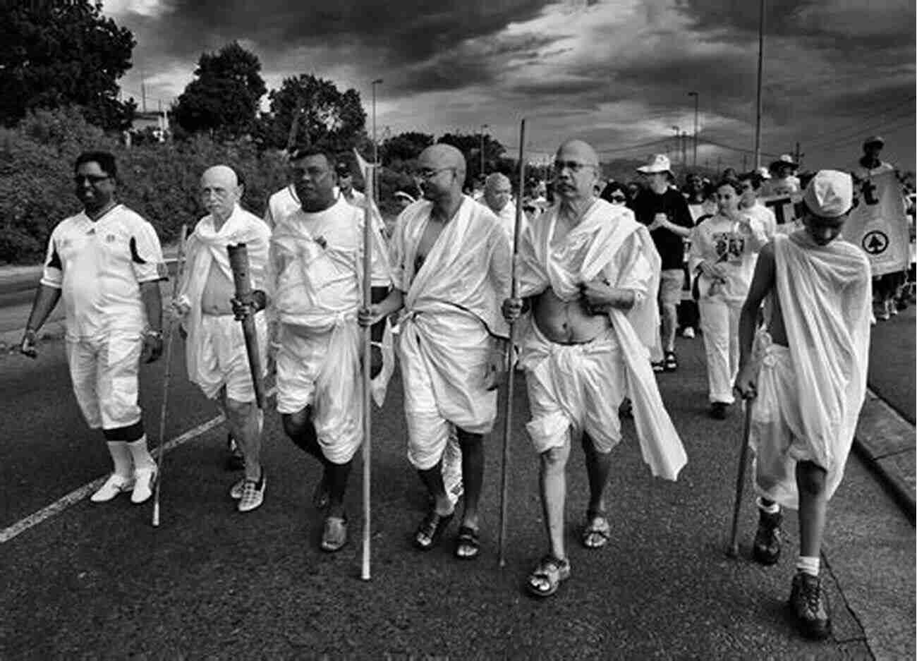 Mahatma Gandhi Leading A Non Violent Protest People That Changed The Course Of History: The Story Of Andrew Jackson 250 Years After His Birth