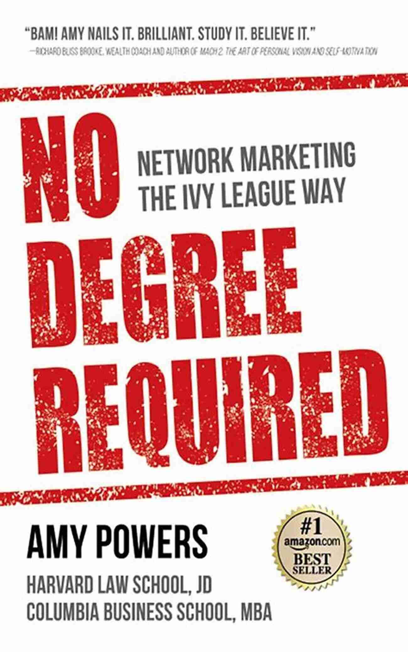 Network Marketing The Ivy League Way No Degree Required: Network Marketing The Ivy League Way