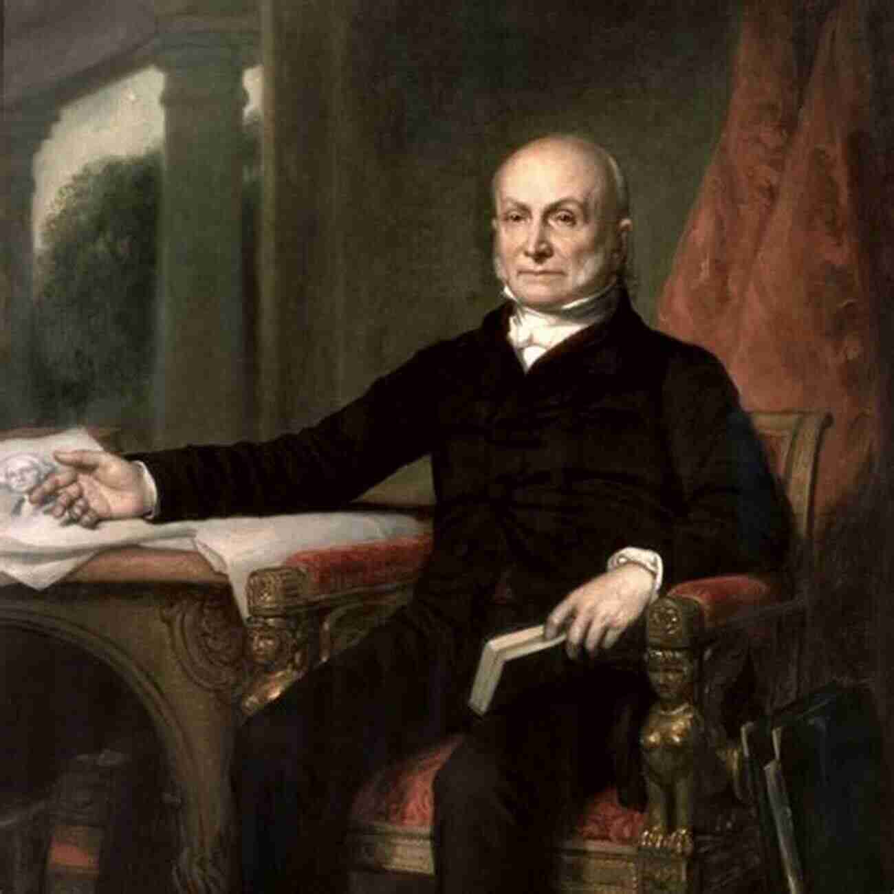 Portrait Of John Quincy Adams As US Ambassador The Adventures Of Young John Quincy Adams: Sea Chase