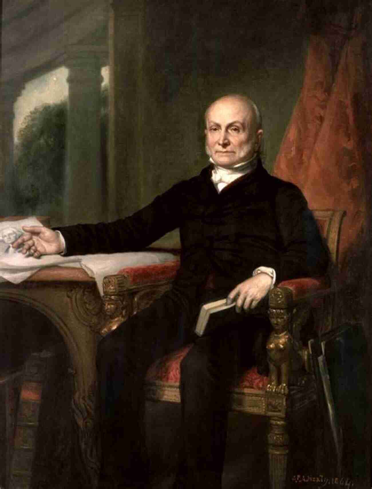 Portrait Of President John Quincy Adams The Adventures Of Young John Quincy Adams: Sea Chase