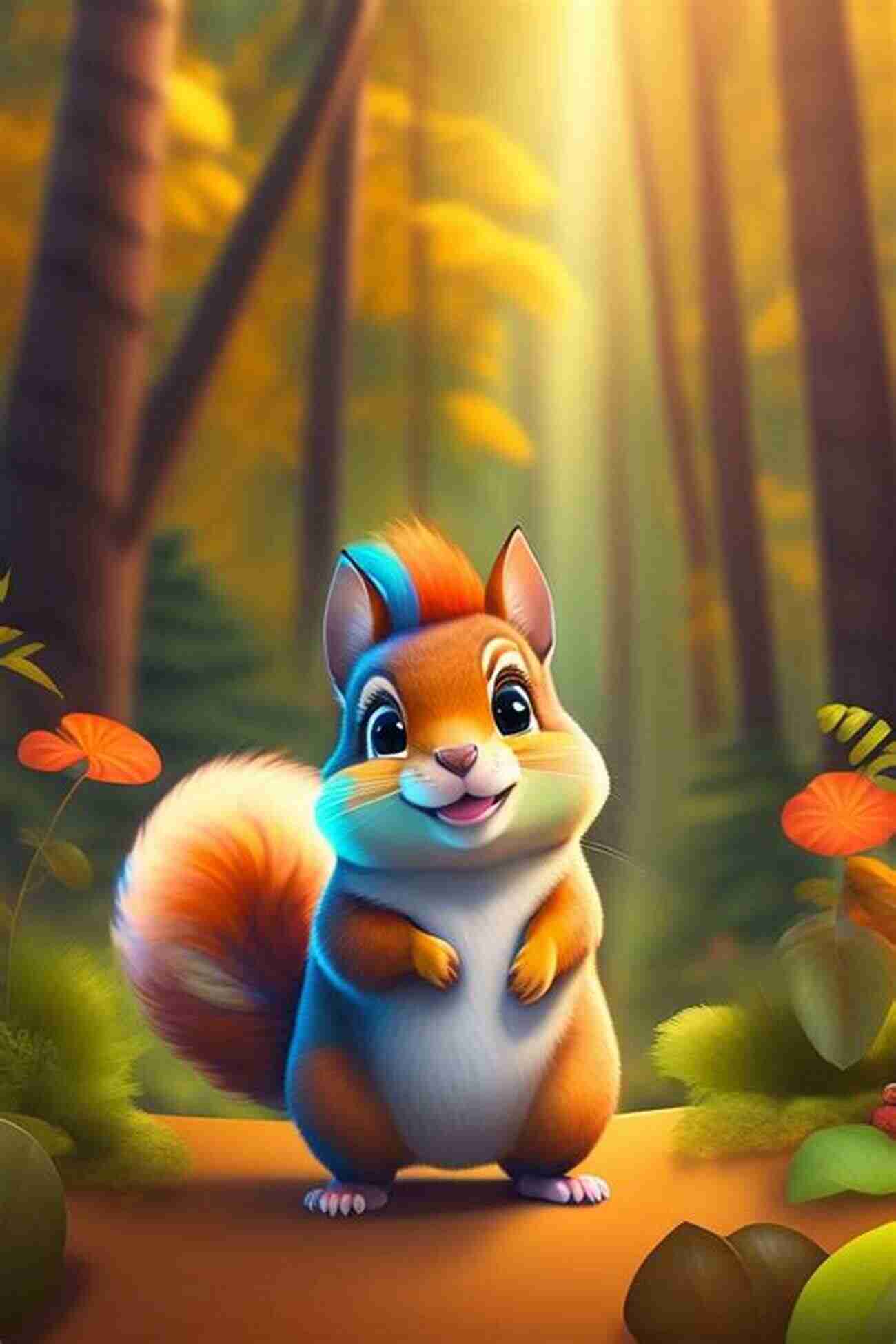 Sammy The Squirrel A Mischievous Character From The Happy Time Arnie Lightning Series Happy Time Arnie Lightning