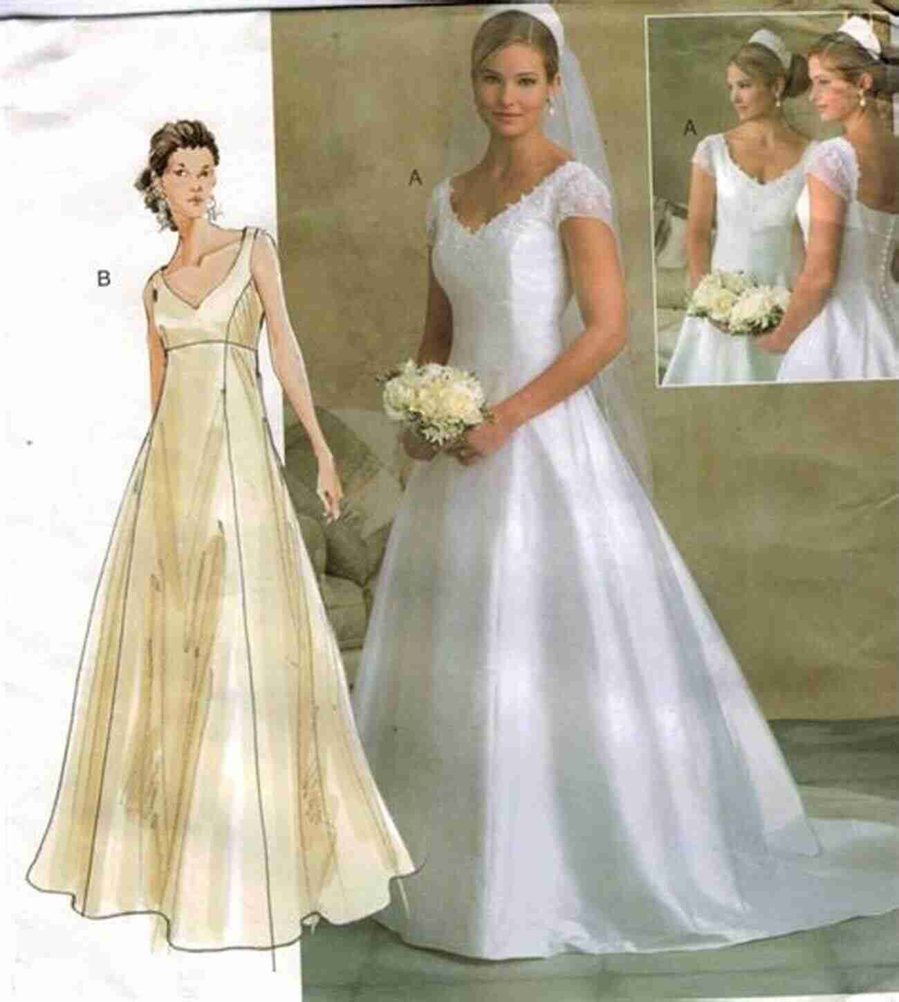 Sew Beautiful Gown For Wedding SEW A BEAUTIFUL GOWN: Complete Guide To Making Stylish Handmade Gowns With Simple Stitch Even As A Beginner