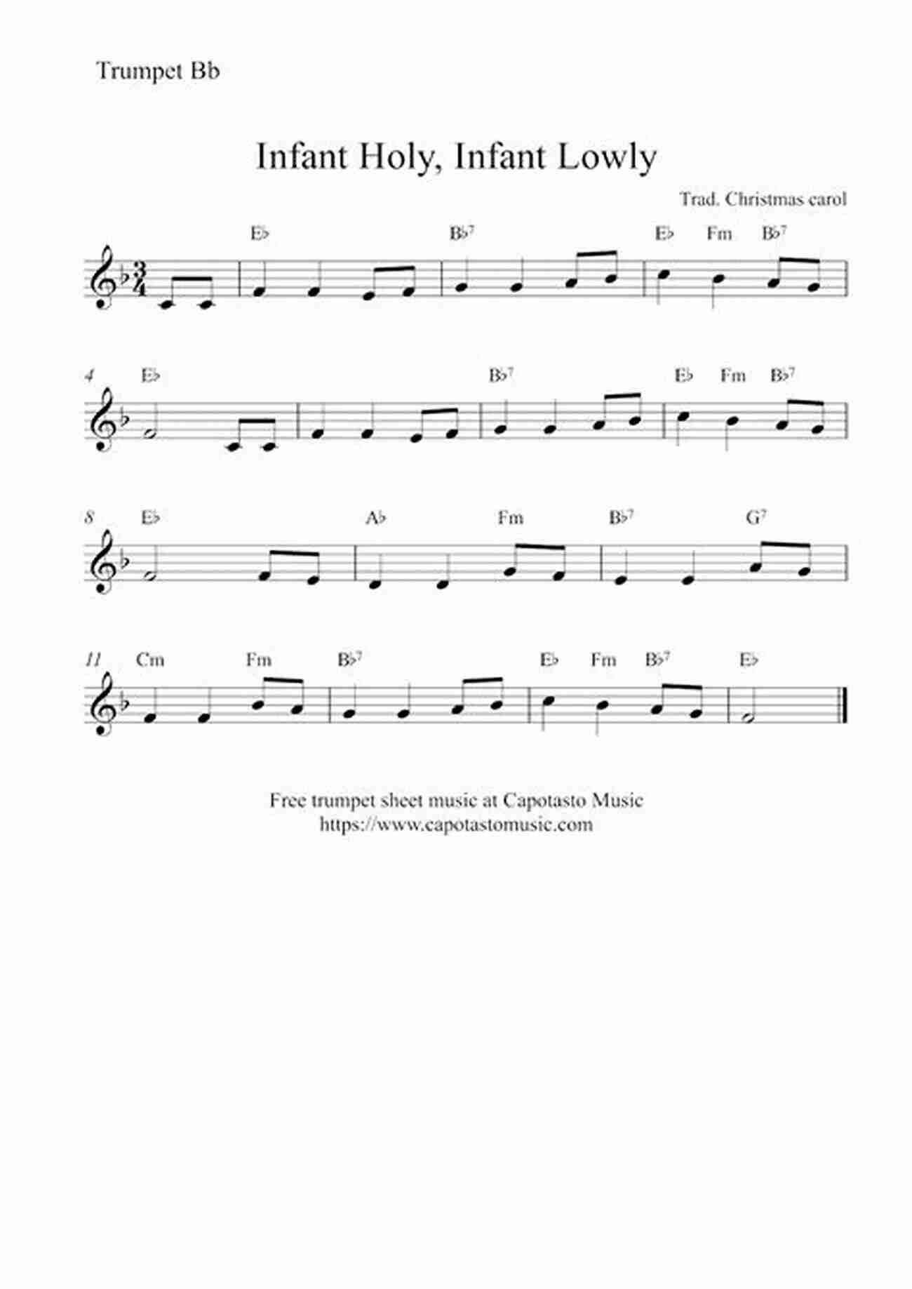 Sheet Music For What Child Is This? Easy Christmas Carols For Beginners Trumpet 20 Easy Christmas Carols For Beginners Trumpet 1