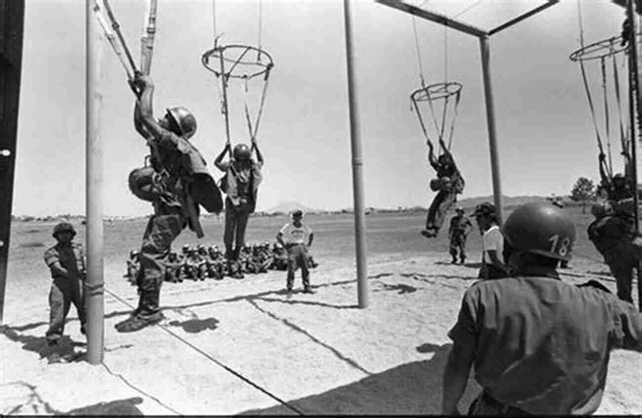 Soldiers Engaging In A Horizontal Parachuting Exercise 1001 Things To Love About Military Life