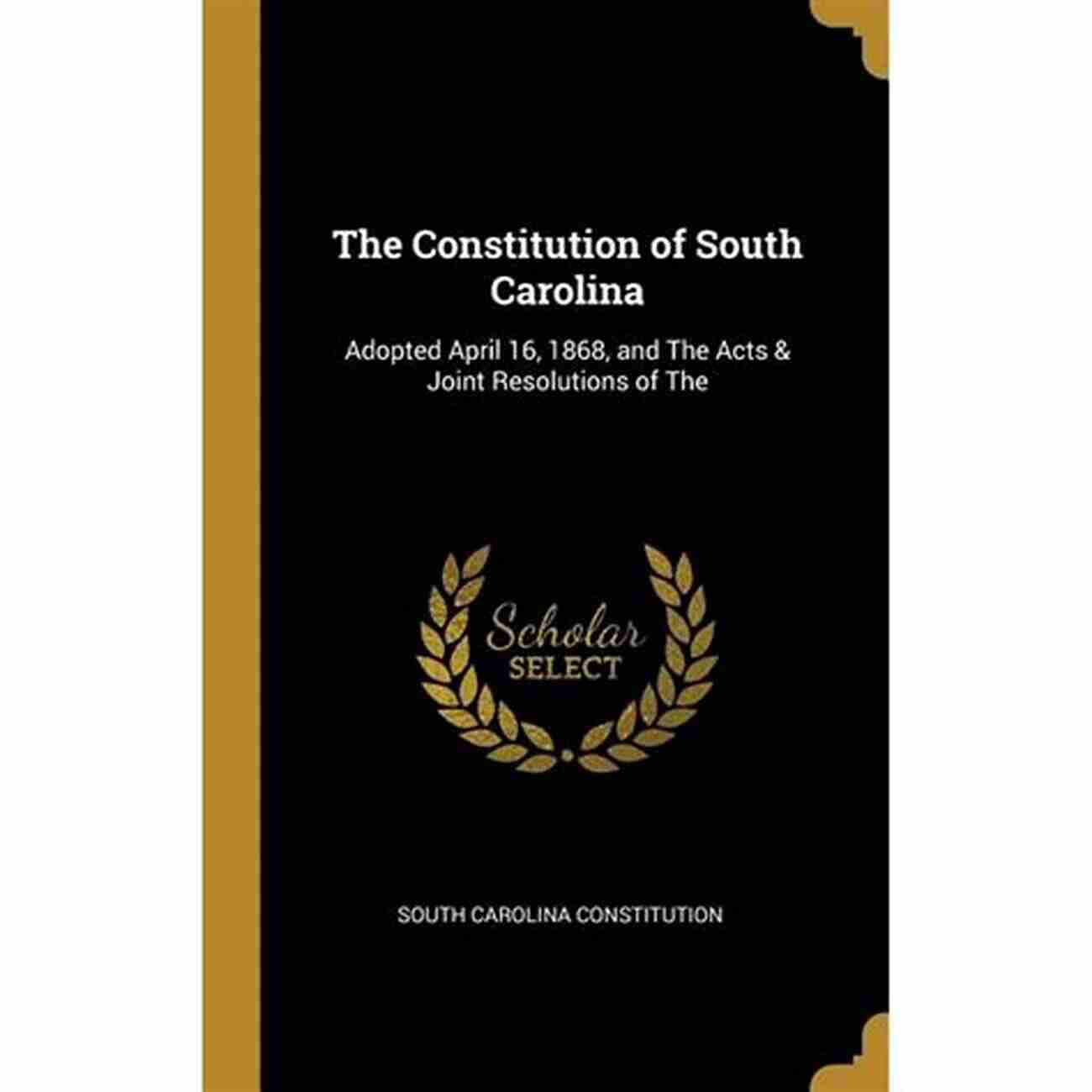 South Carolina Constitution 2018 Edition David Keene South Carolina Constitution 2018 Edition David A Keene