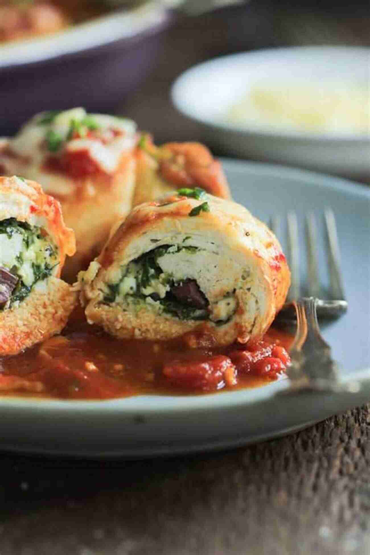 Spinach And Feta Stuffed Chicken Breast REAL FOOD FOR PREGNANCY: Complete Guide To Healthy Pregnancy For The Whole 9 Months