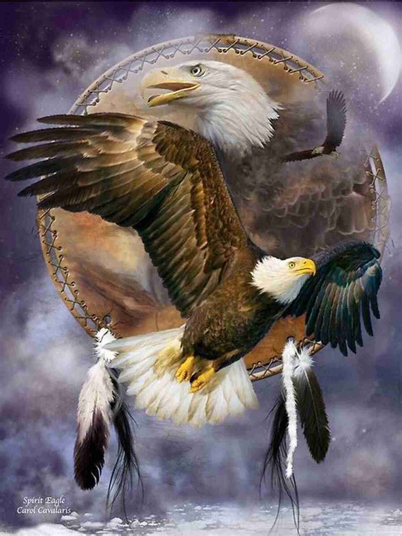 Spirit Of The Great Eagle Spotted Horse (Native Warrior Series)