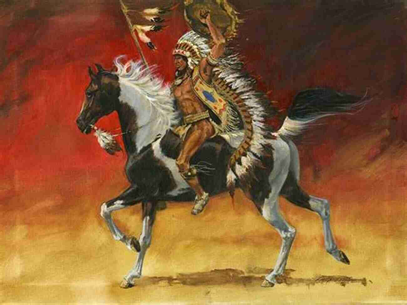 Spotted Horse Native Warrior A Portrait Of Strength And Wisdom Spotted Horse (Native Warrior Series)