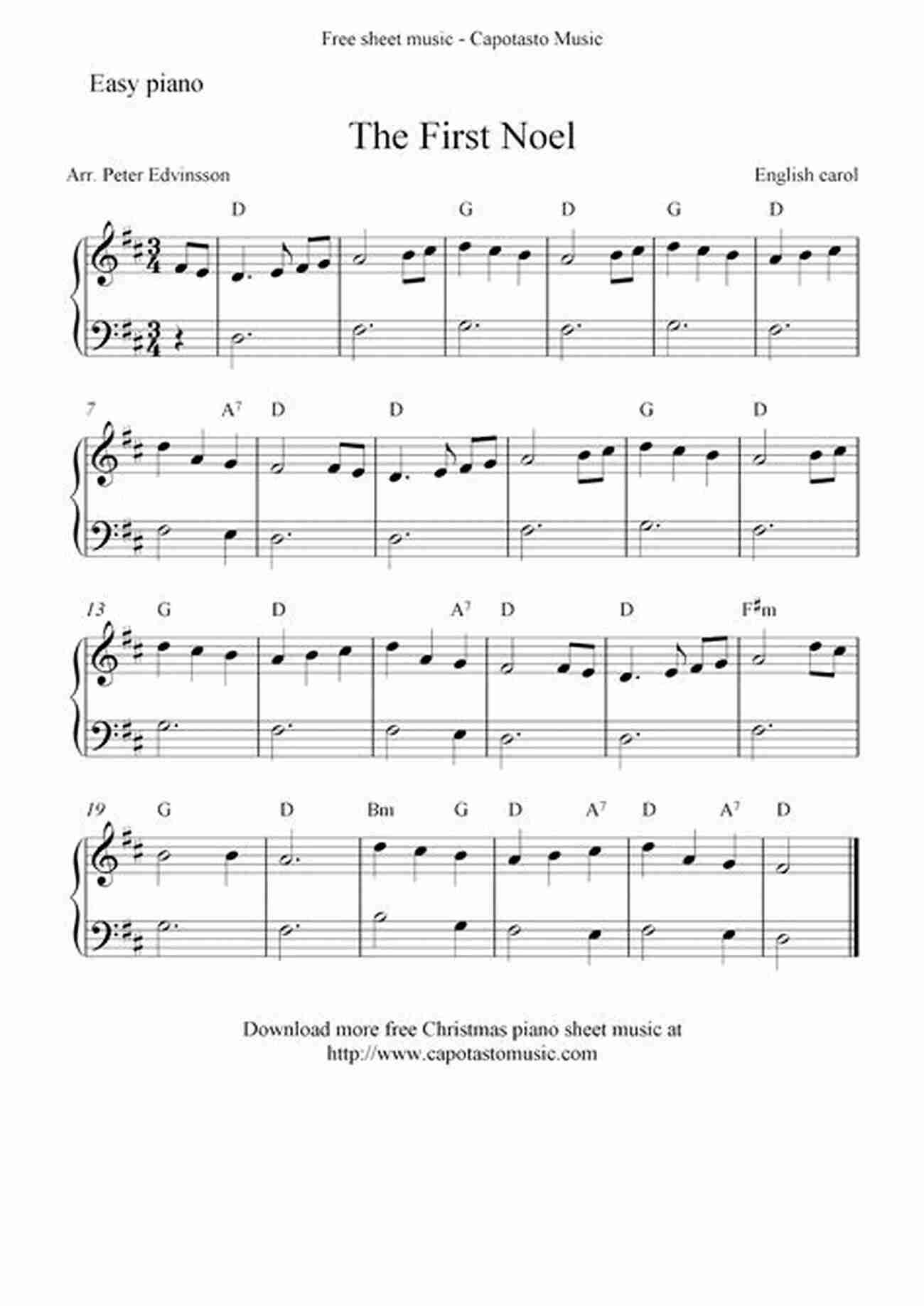 The First Noel Easy Christmas Sheet Music For Beginners 20 Christmas Carols For Solo Clarinet 2: Easy Christmas Sheet Music For Beginners