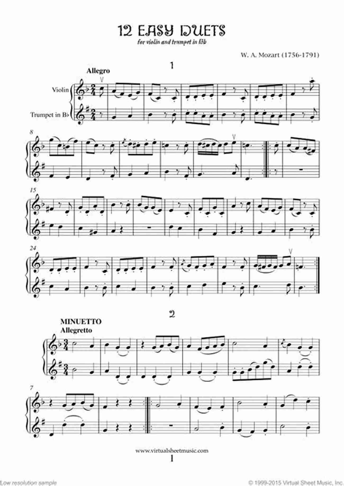 Whimsical Waltz Trumpet/Piano Duets Sheet Music Easy Sheet Music For Trumpet With Trumpet Piano Duets 2: Ten Easy Pieces For Solo Trumpet Trumpet/Piano Duets