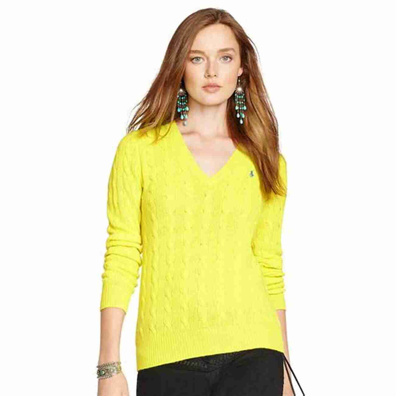 Yellow Cable Knit Sweater Get Ready For Autumn With This Cozy And Vibrant Yellow Sweater. Perfect To Pair With Your Favorite Jeans Or Skirt. Back In Style: 30 Made Modern Sweaters Vests Bags Ponchos More