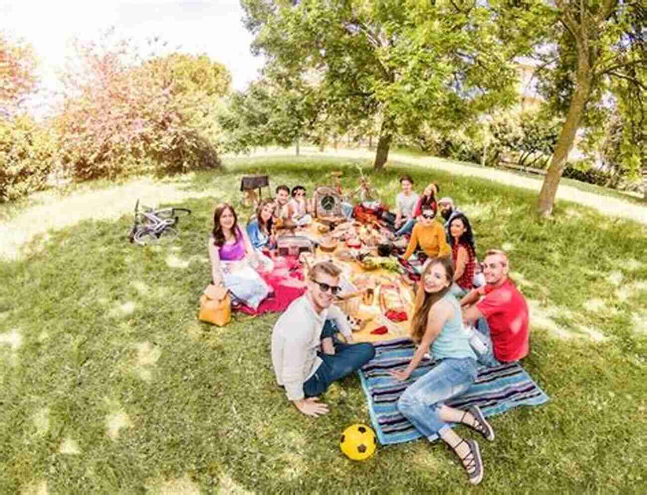 Young Group Of Friends Enjoying A Picnic In The Park CRUISING FOR VACATION: How To Save Money While Having Fun