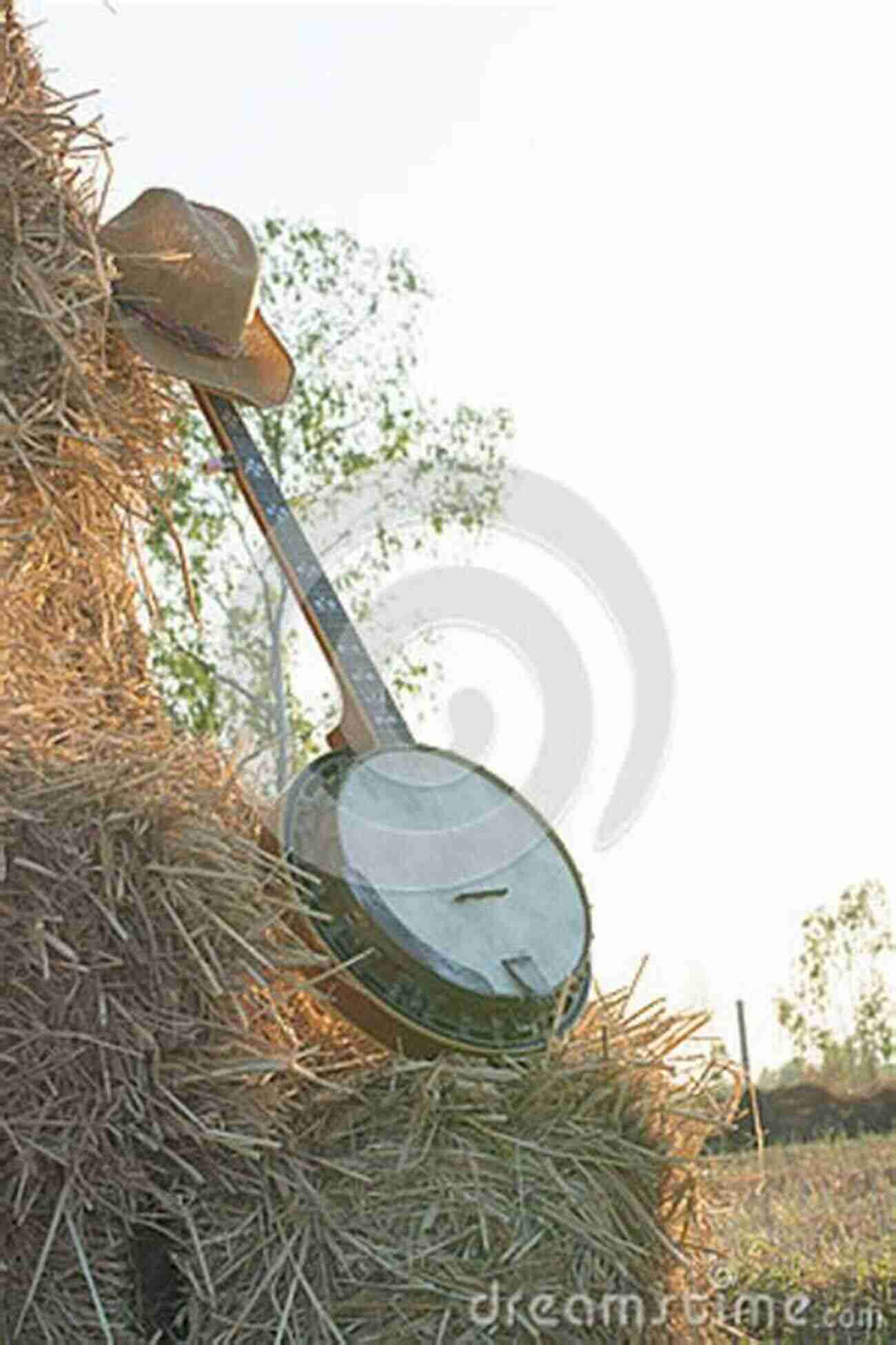 Banjo Resting On A Music Stand, Ready To Play Swing Low, Sweet Chariot Favorite Gospel Tunes For Banjo