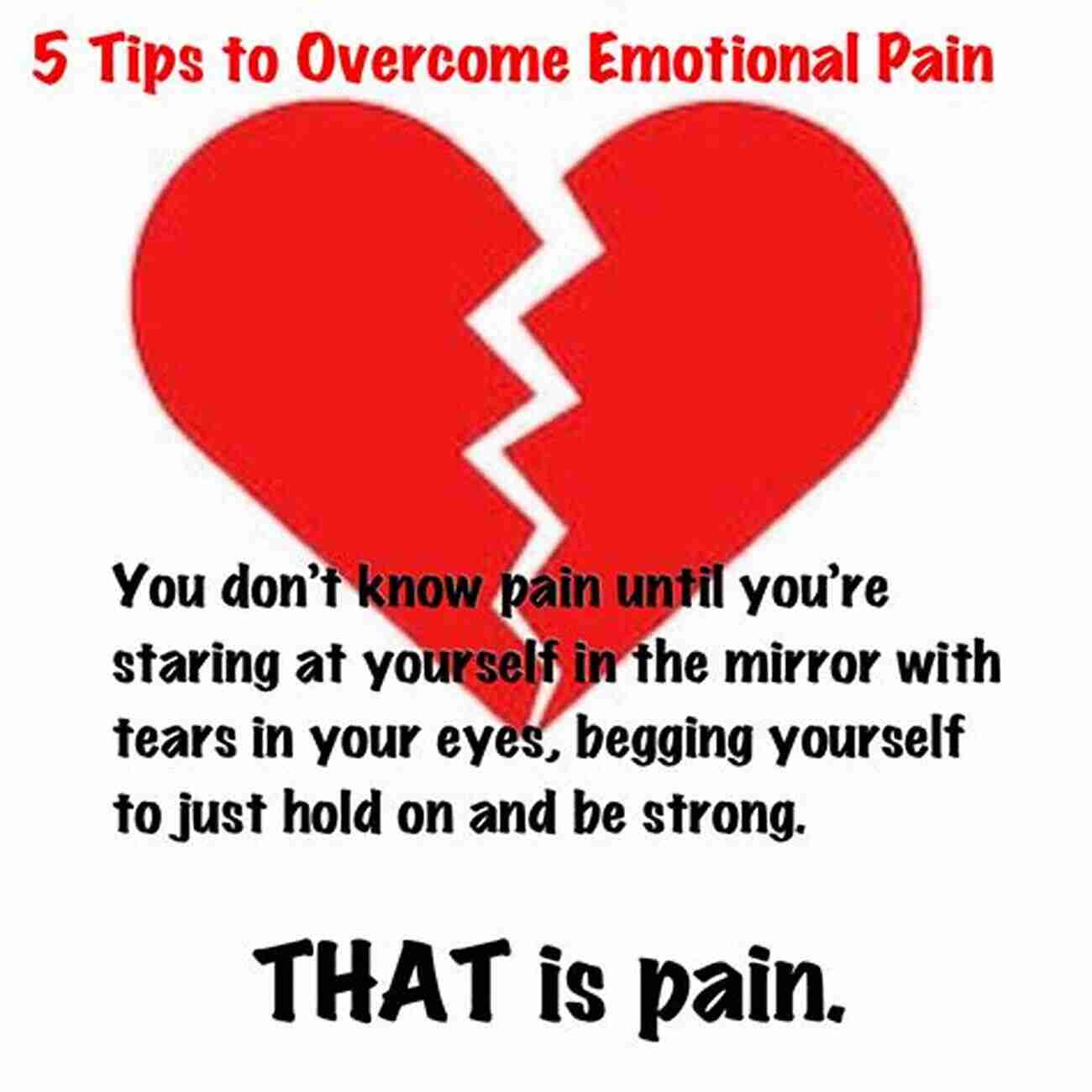 Person Overcoming Emotional Pain Create Your Own Life Recipe After Divorce