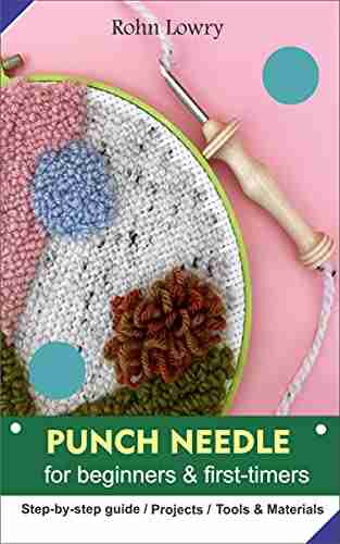 PUNCH NEEDLE for beginners first timers : Step by step guide / Projects / Tools Materials