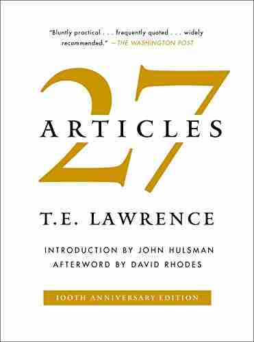 27 Articles T E Lawrence