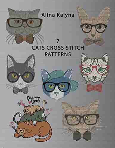 7 Cats Cross Stitch Patterns Rue du Chat