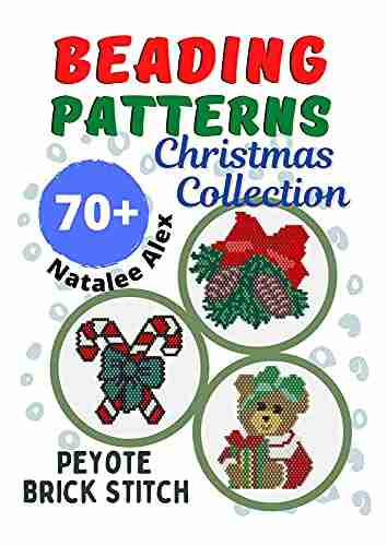 Christmas Brick Stitch Seed Bead Patterns Collection 70+ ideas Gift for the needlewoman: Candles Snowmen Reindeer Nutcracker Snowflakes Balloons Angels Santa Claus Wreath Tiger Symbol 2022