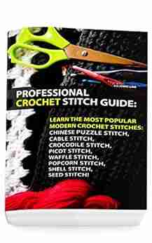 Professional Crochet Stitch Guide: Chinese Puzzle Stitch Cable Stitch Crocodile Stitch Picot Stitch Waffle Stitch Popcorn Stitch Shell Stitch Seed (Crochet Hook A Crochet Accessories)