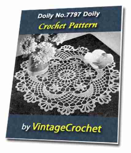 Doily No 7797 Vintage Crochet Pattern eBook